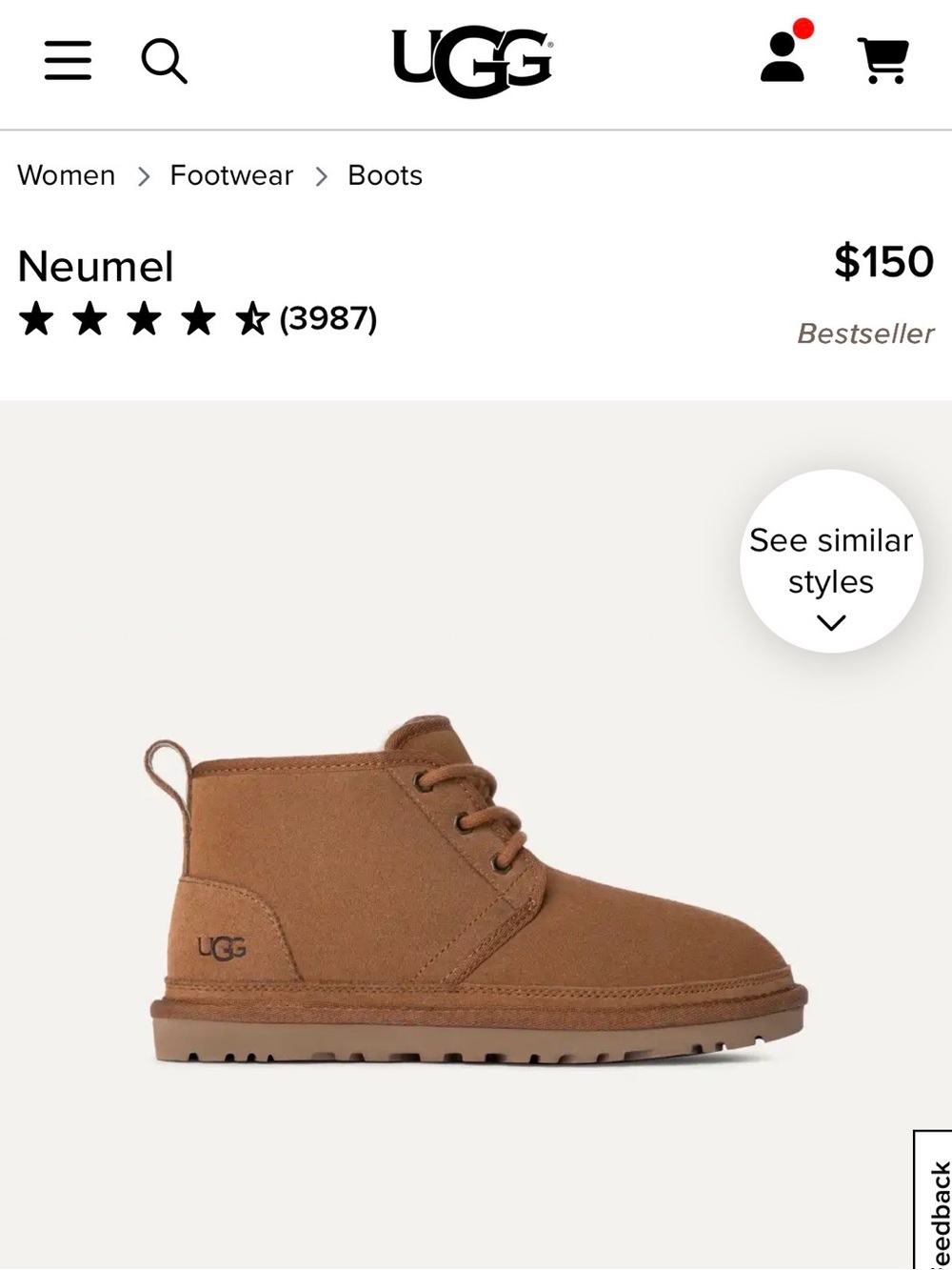 UGG Women’s Neumel boots